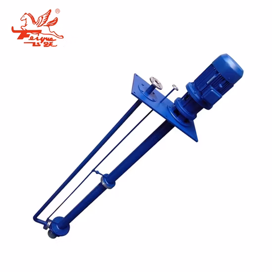 Fy Stainless Steel Vertical Semi-Submersible Immersion Centrifugal Chemical Submerged Sump Pump