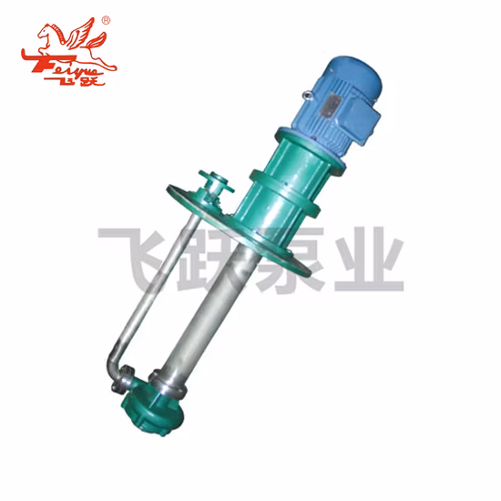 Fy Stainless Steel Vertical Semi-Submersible Immersion Centrifugal Chemical Submerged Sump Pump