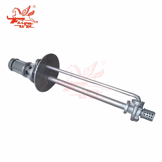 Fy Stainless Steel Vertical Semi-Submersible Immersion Centrifugal Chemical Submerged Sump Pump